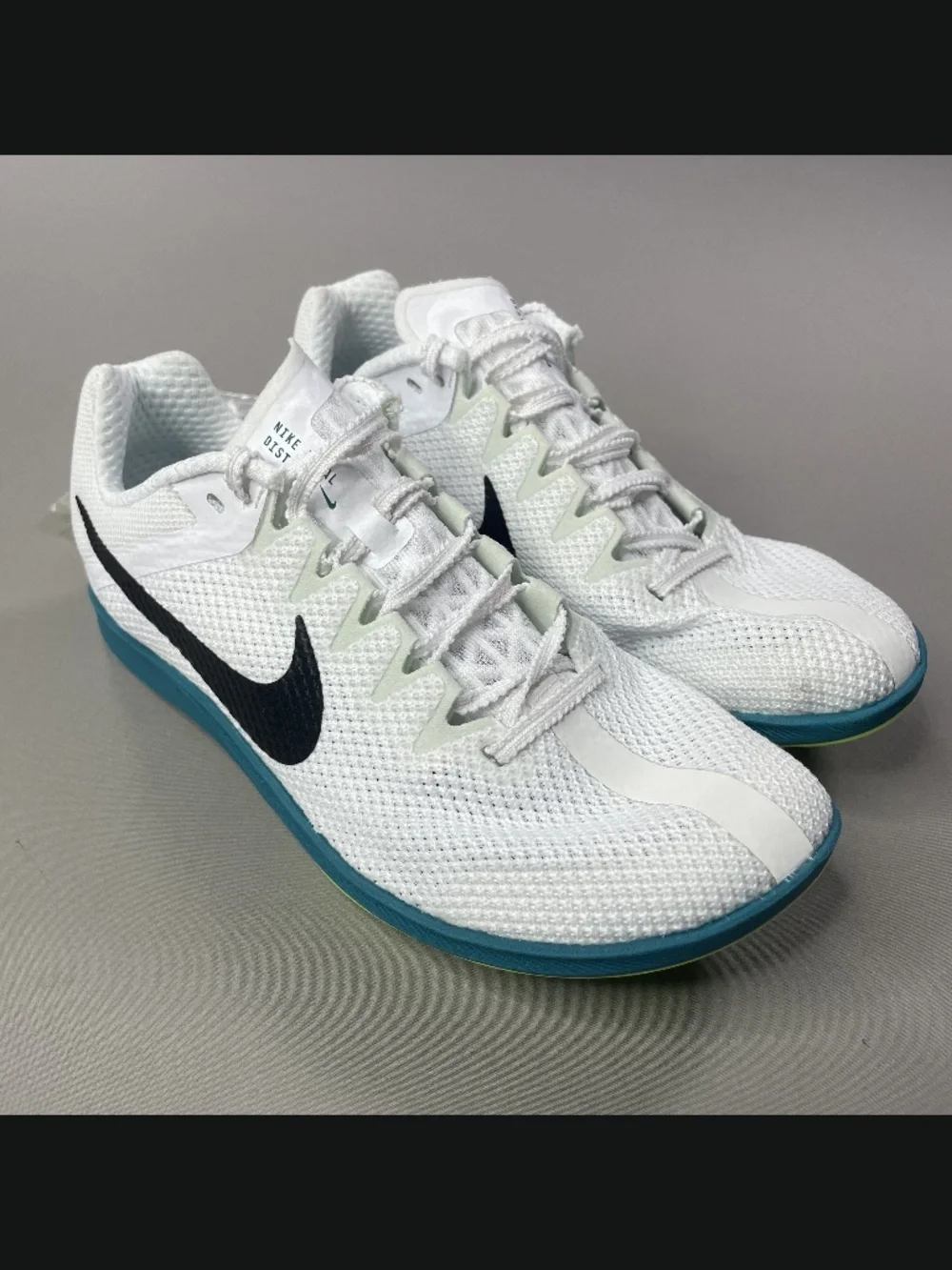 NEW Nike Shoes Mens 6 Womens 7.5 white rival distance track field cleats sports